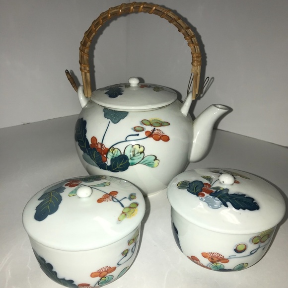 Asian Porcelain Tea Set